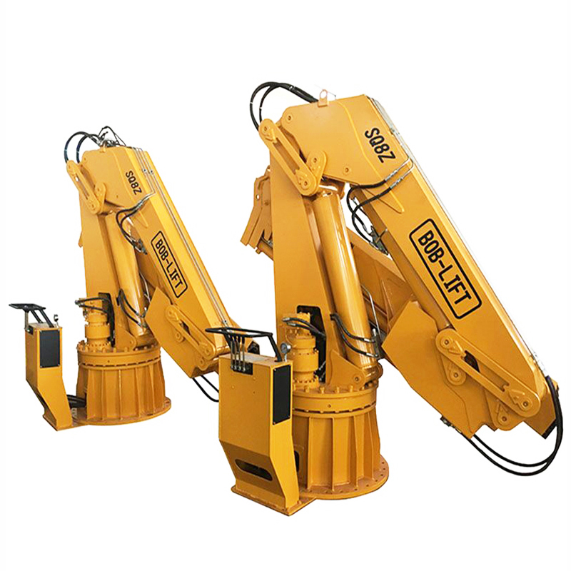 Grue marine à flèche articulée de 8 tonnes